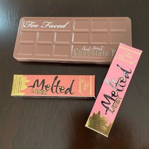 Too Faced eyeshadow & 2 new lipglosses